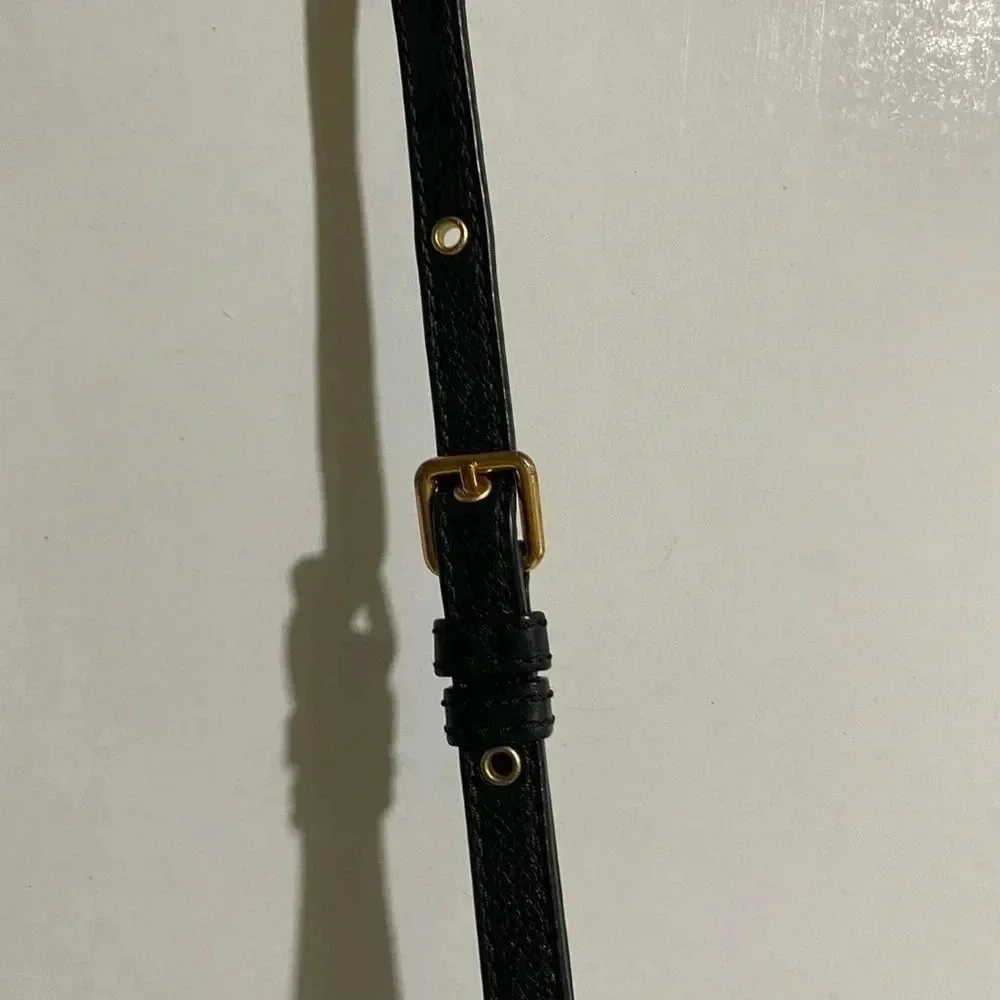 Marc By Marc Jacob’s black leather crossbody handbag